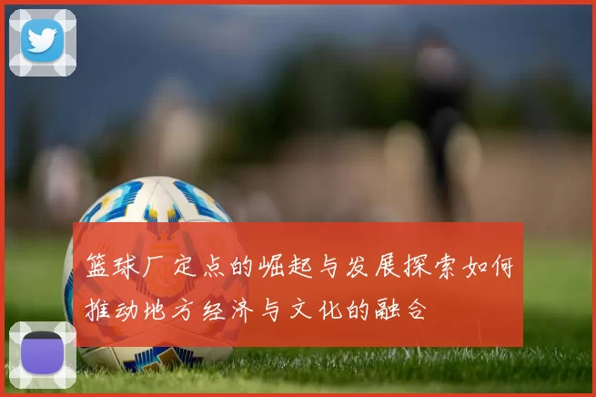 篮球厂定点的崛起与发展探索如何推动地方经济与文化的融合